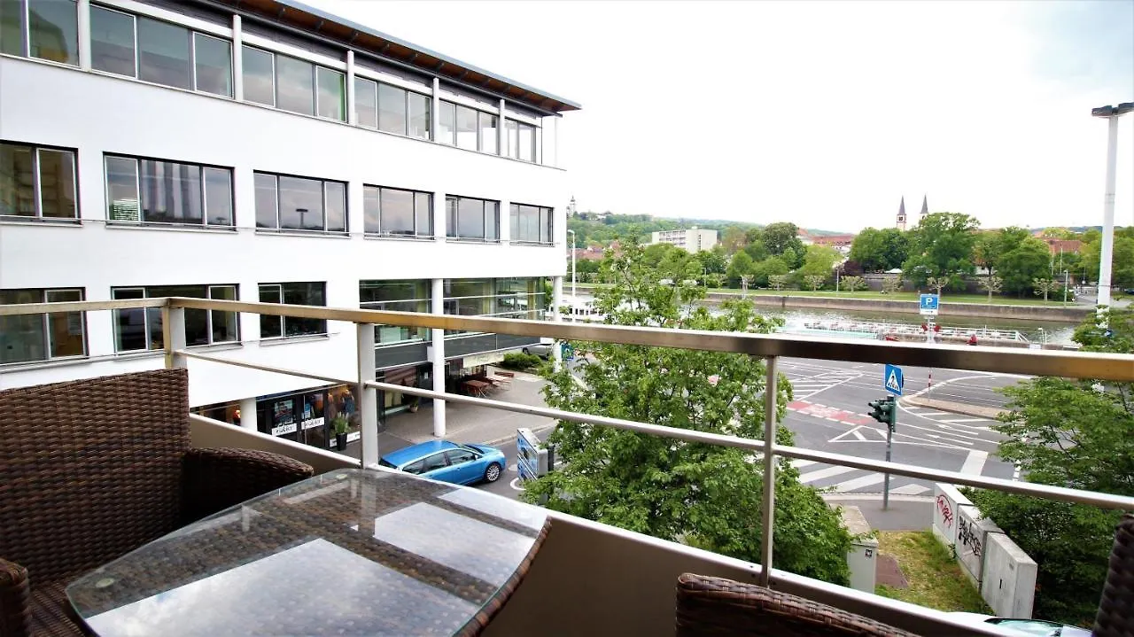 Luxury City Apartment - View Of River And Castle فورتسبورغ ألمانيا